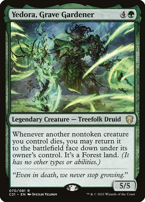 Yedora, Grave Gardener - Commander 2021 - 70