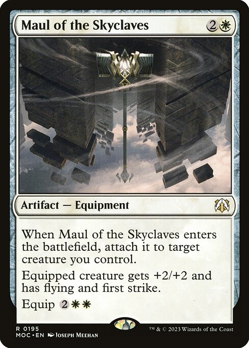 Maul of the Skyclaves - March of the Machine Commander - 195