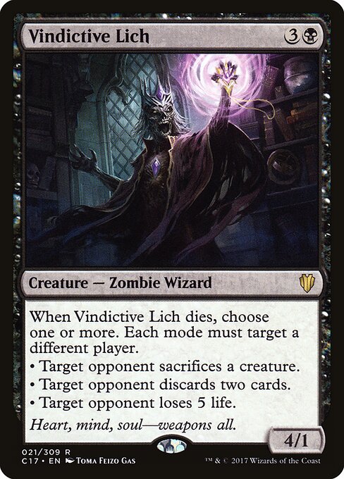 Vindictive Lich - Commander 2017 - 21