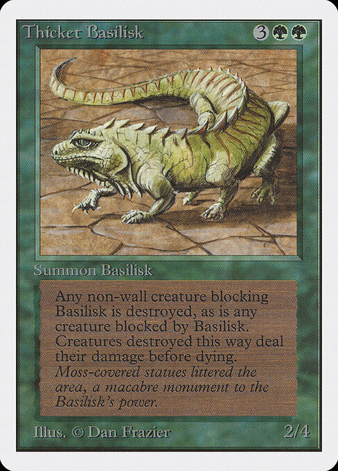 Thicket Basilisk - Unlimited Edition - 219