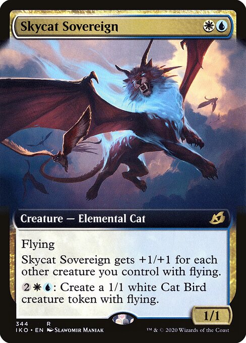 Skycat Sovereign - Ikoria: Lair of Behemoths - 344