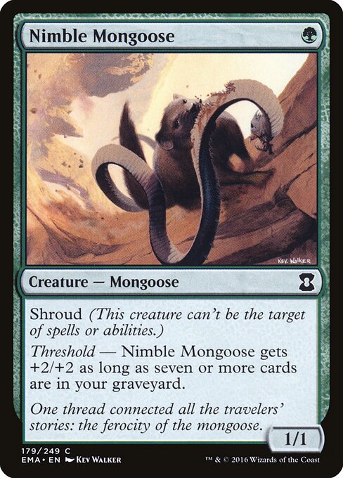 Nimble Mongoose - Eternal Masters - 179