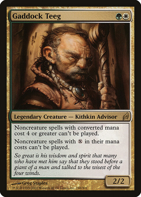 Gaddock Teeg - Lorwyn - 248
