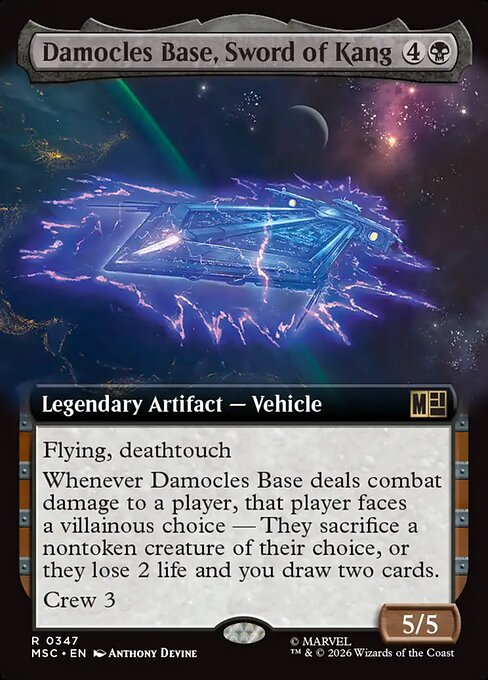 Damocles Base, Sword of Kang - Marvel Super Heroes Commander - 347