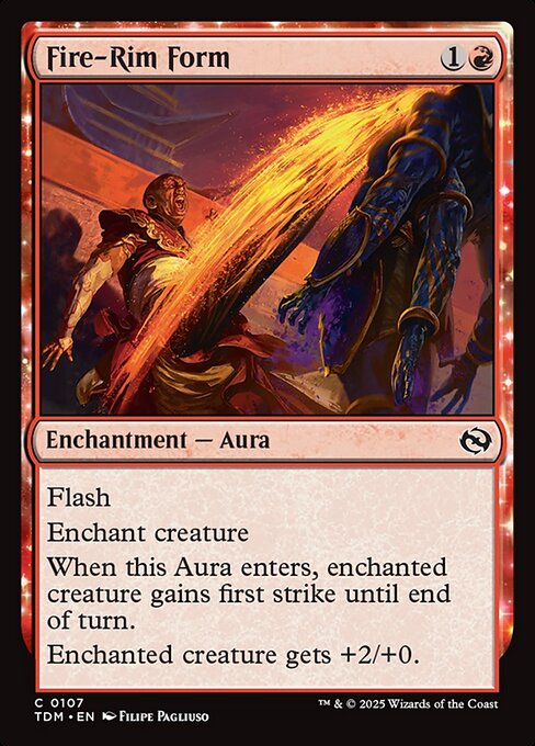 Fire-Rim Form - Tarkir: Dragonstorm - 107