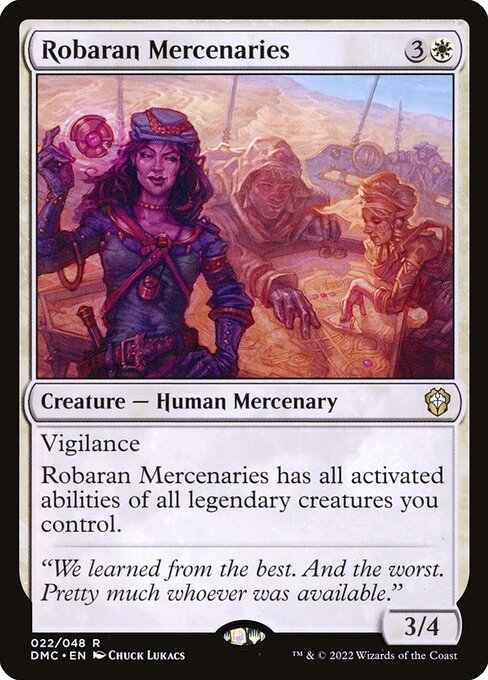 Robaran Mercenaries - Dominaria United Commander - 22