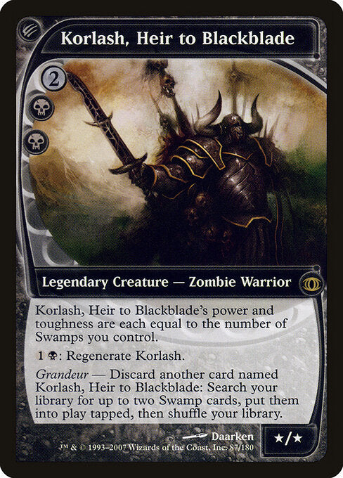 Korlash, Heir to Blackblade - Future Sight - 87