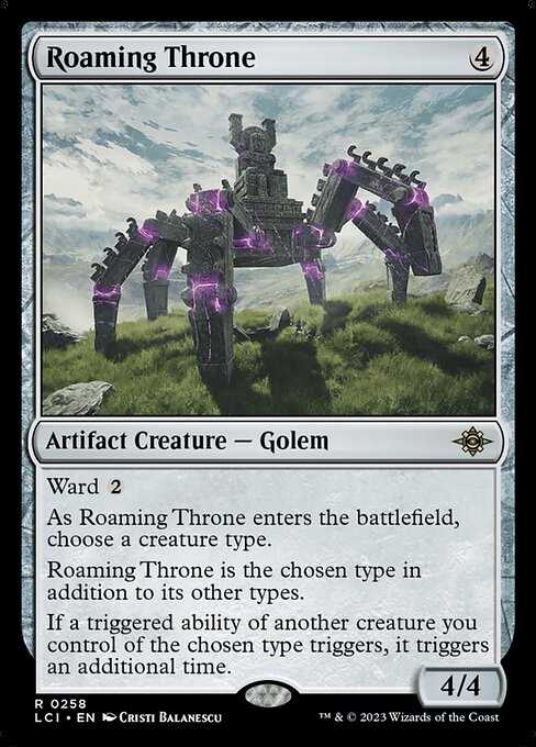 Roaming Throne - The Lost Caverns of Ixalan - 258
