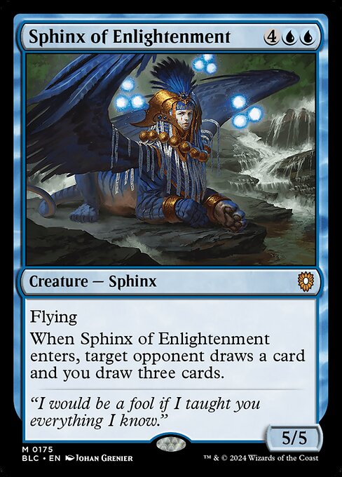 Sphinx of Enlightenment - Bloomburrow Commander - 175
