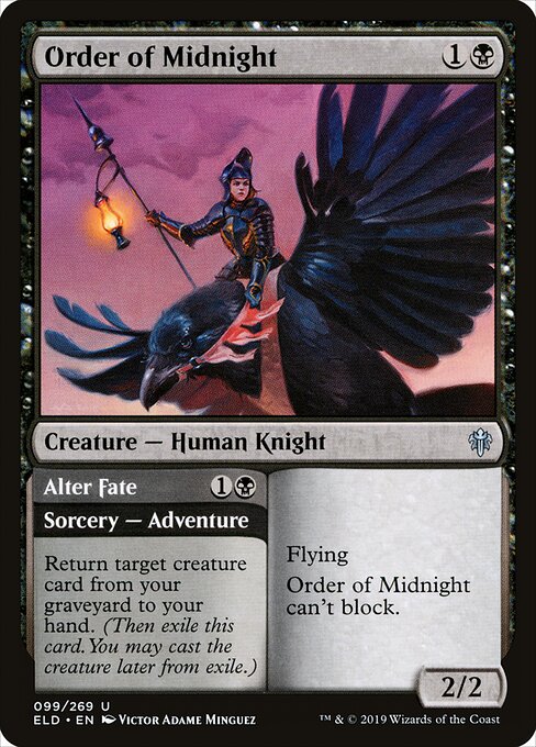 Order of Midnight // Alter Fate - Throne of Eldraine - 99