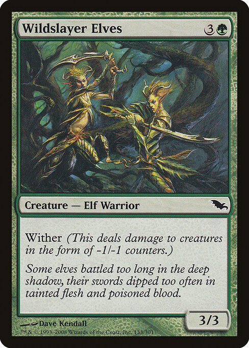 Wildslayer Elves - Shadowmoor - 133