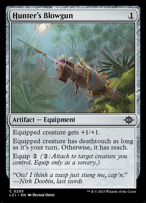 Hunter's Blowgun - The Lost Caverns of Ixalan - 255