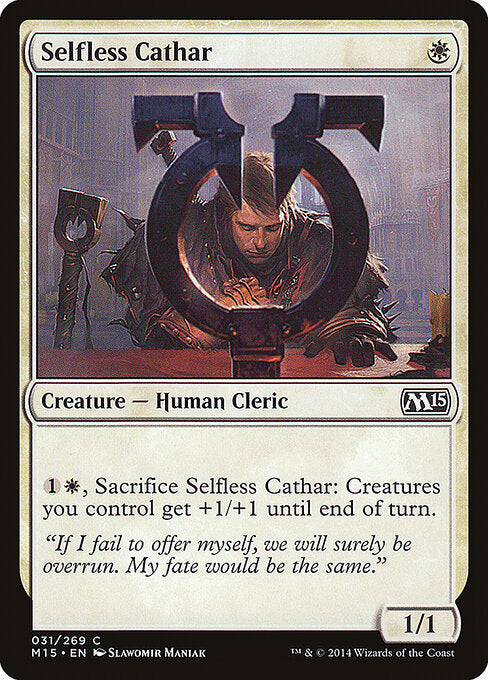 Selfless Cathar - Magic 2015 - 31
