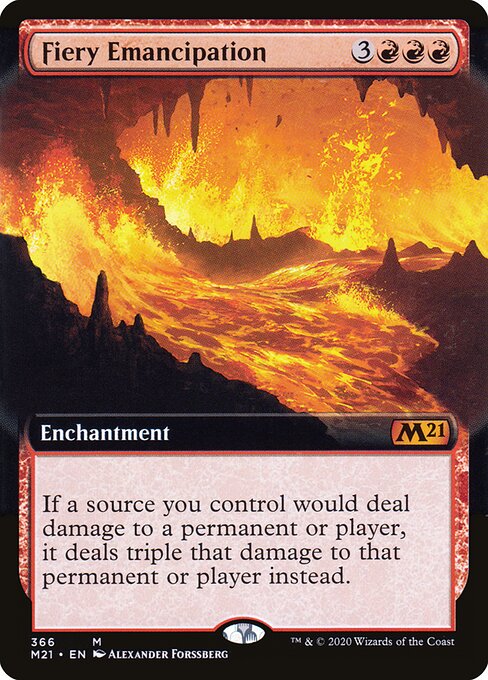 Fiery Emancipation - Core Set 2021 - 366