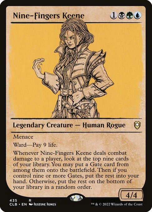 Nine-Fingers Keene - Commander Legends: Battle for Baldur's Gate - 435