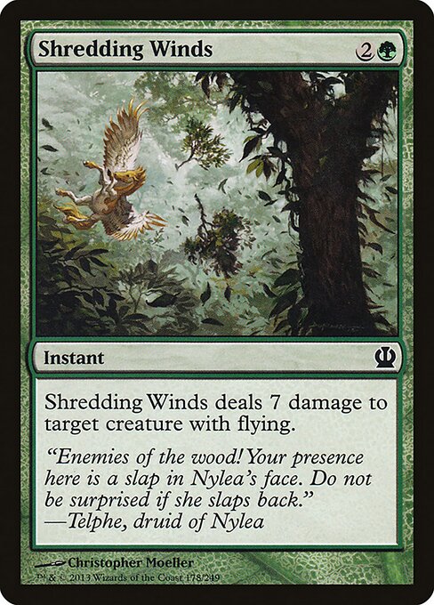 Shredding Winds - Theros - 178