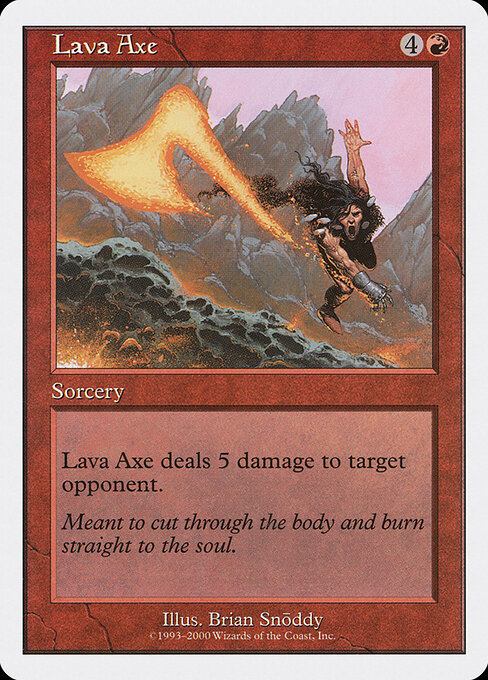 Lava Axe - Starter 2000 - 31