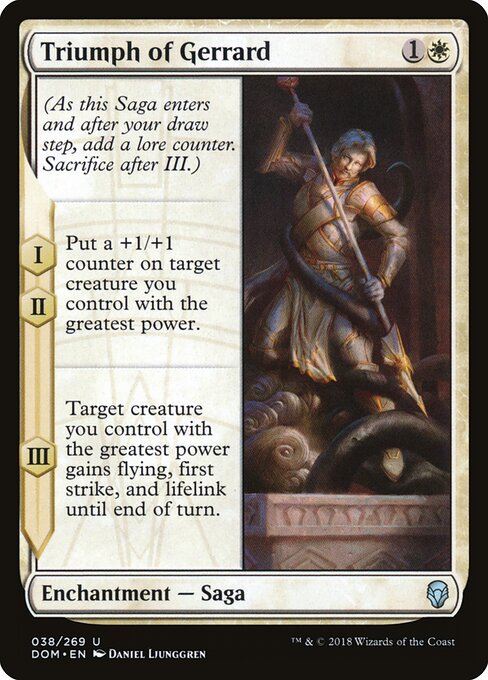 Triumph of Gerrard - Dominaria - 38