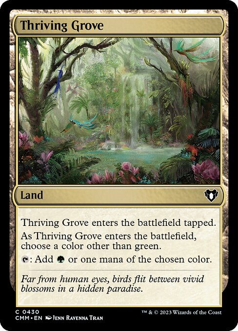 Thriving Grove - Commander Masters - 430