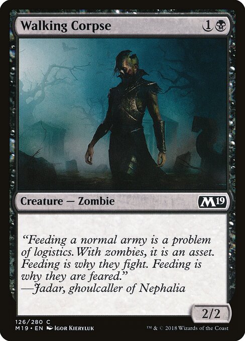 Walking Corpse - Core Set 2019 - 126