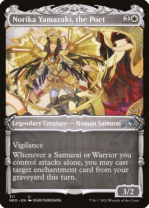 Norika Yamazaki, the Poet - Kamigawa: Neon Dynasty - 311