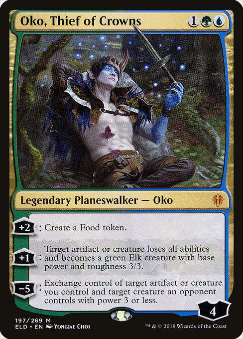 Oko, Thief of Crowns - Throne of Eldraine - 197