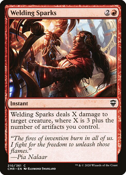 Welding Sparks - Commander Legends - 210