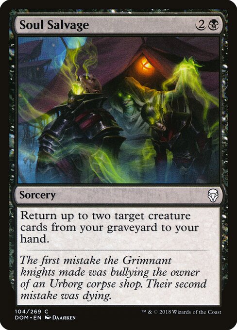 Soul Salvage - Dominaria - 104
