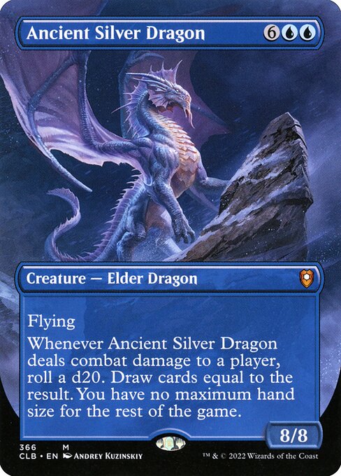 Ancient Silver Dragon - Commander Legends: Battle for Baldur's Gate - 366