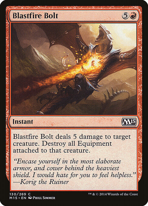 Blastfire Bolt - Magic 2015 - 130