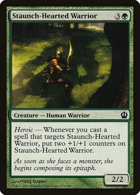 Staunch-Hearted Warrior - Theros - 179