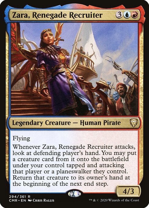 Zara, Renegade Recruiter - Commander Legends - 294