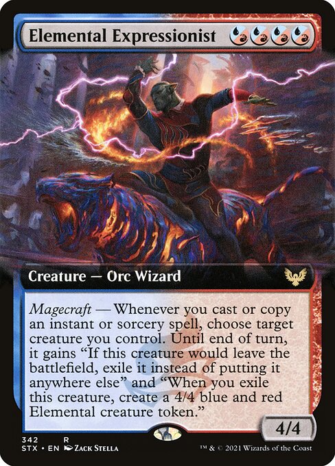 Elemental Expressionist - Strixhaven: School of Mages - 342