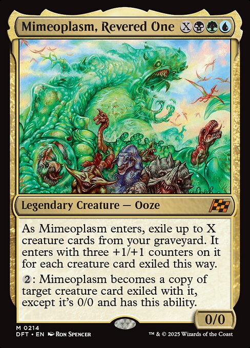 Mimeoplasm, Revered One - Aetherdrift - 214