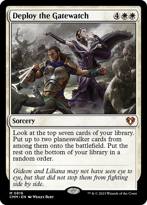 Deploy the Gatewatch - Commander Masters - 819