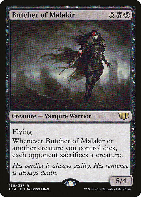 Butcher of Malakir - Commander 2014 - 138