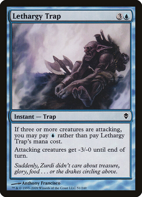 Lethargy Trap - Zendikar - 51