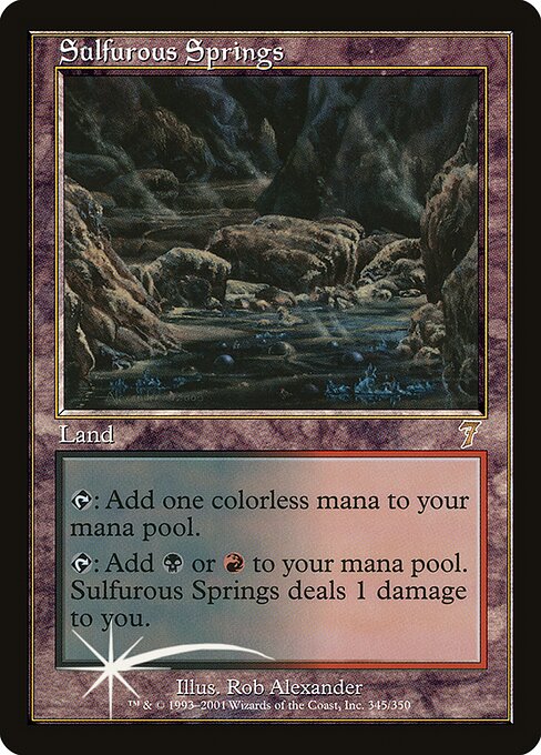 Sulfurous Springs - Seventh Edition - 345★