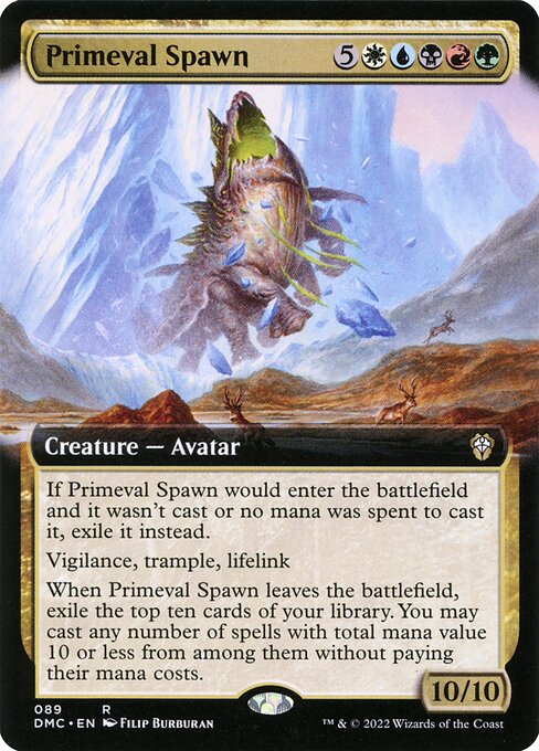 Primeval Spawn - Dominaria United Commander - 89