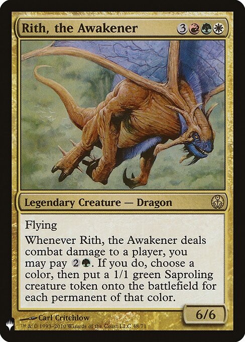 Rith, the Awakener - The List - DDE-48
