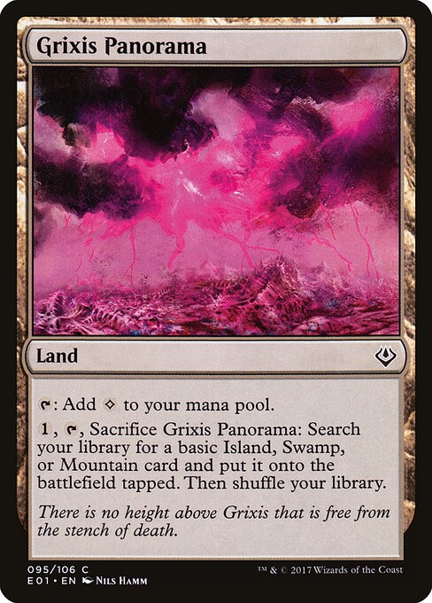 Grixis Panorama - Archenemy: Nicol Bolas - 95