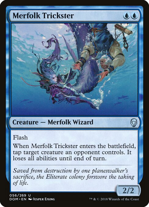 Merfolk Trickster - Dominaria - 56