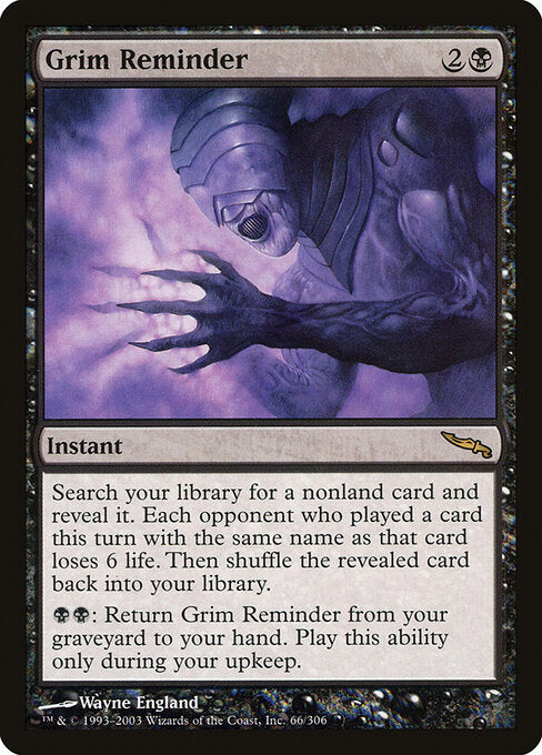 Grim Reminder - Mirrodin - 66