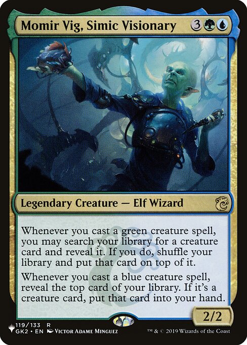 Momir Vig, Simic Visionary - The List - GK2-119