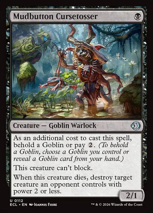 Mudbutton Cursetosser - Lorwyn Eclipsed - 112