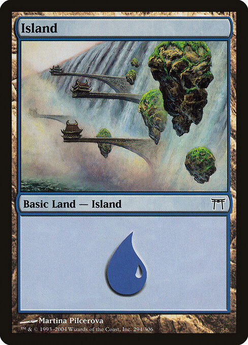 Island - Champions of Kamigawa - 294