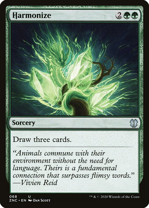 Harmonize - Zendikar Rising Commander - 68