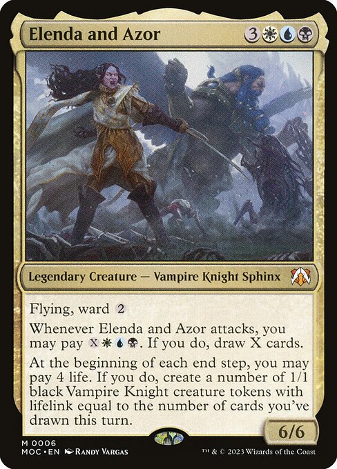 Elenda and Azor - March of the Machine Commander - 6
