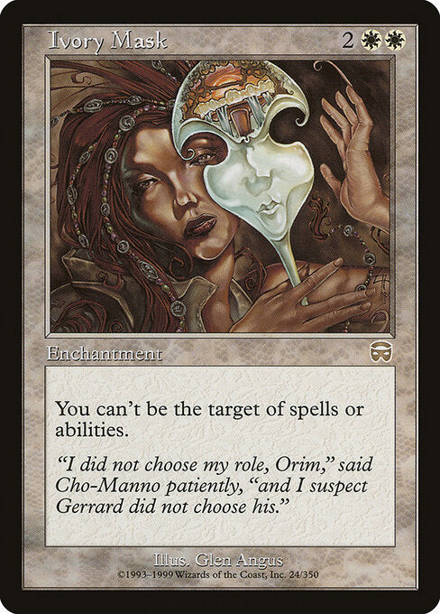 Ivory Mask - Mercadian Masques - 24