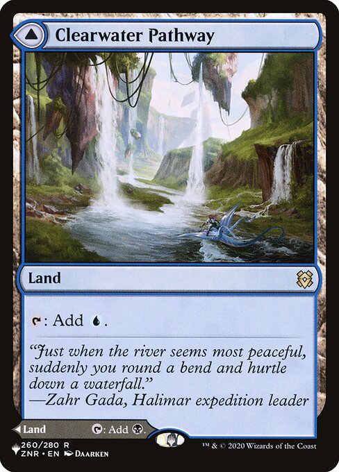 Clearwater Pathway // Murkwater Pathway - The List - ZNR-260